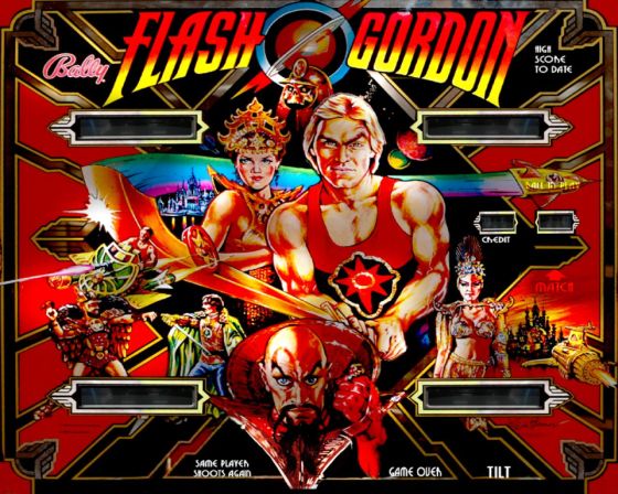 Look over there ... Bally's Flash Gordon is in the tournament.