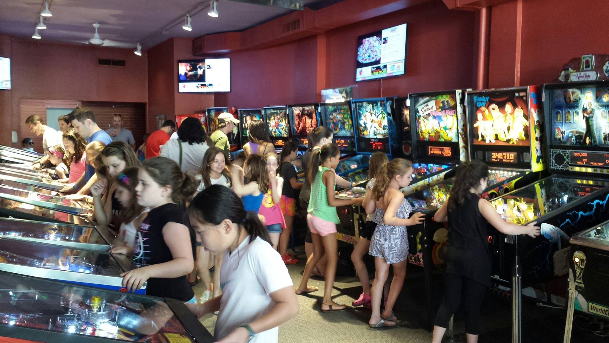 These kids today ... they enjoy pinball!