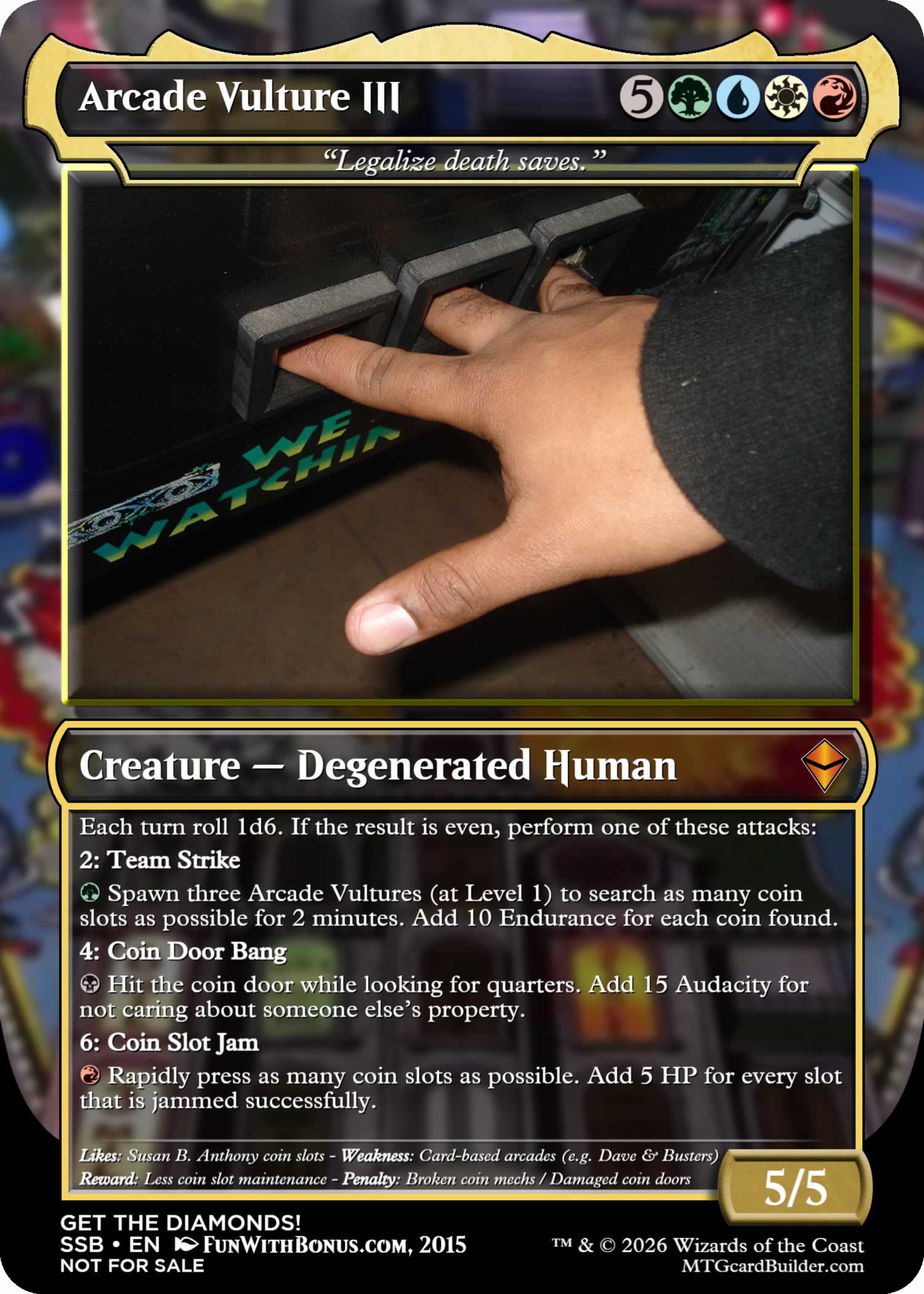 Parody Card: Arcade Vulture 3