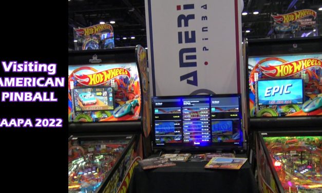Arcade Heroes visits American Pinball At IAAPA 2022