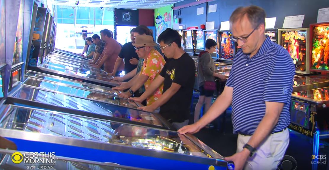CBS This Morning is flipping over pinball