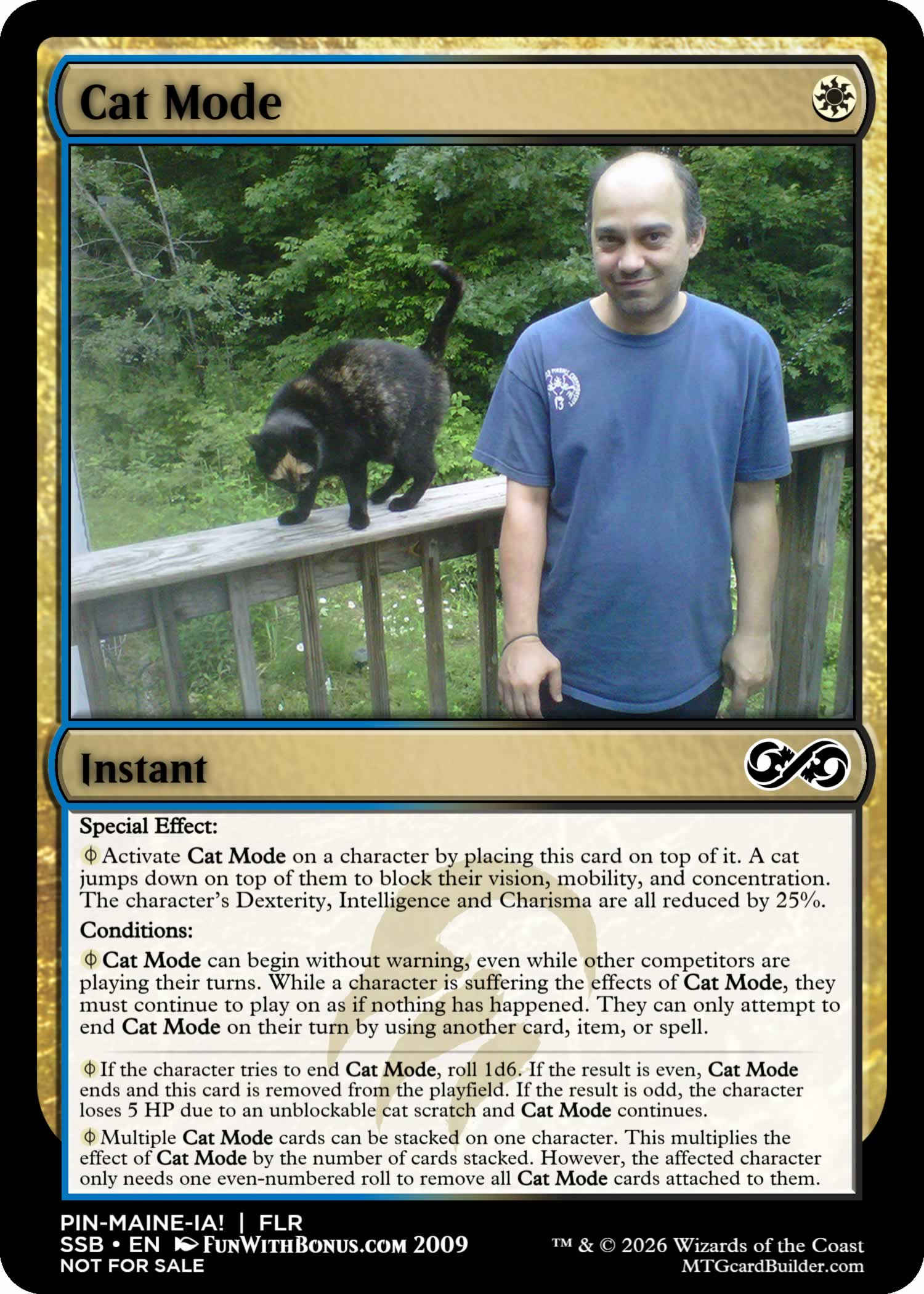 Parody Card: Cat Mode