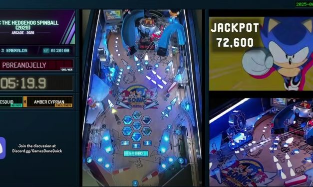 Sonic Spinball on Games Done Quick livestream!