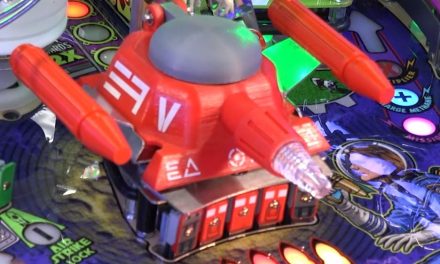 Galactic Tank Force Ball Deflector and Tank Targets Reinforcement Bracket Installation