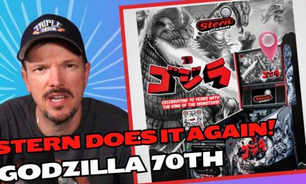Fox Cities Pinball reviews Godzilla 70th Anniversary Trailer