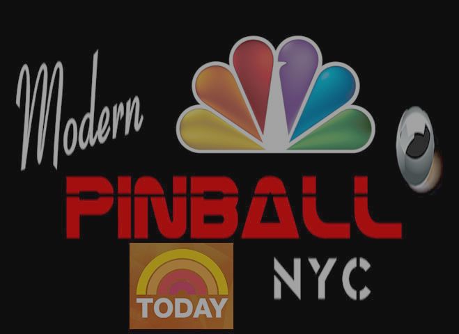 NBC’s TODAY Show at Modern Pinball this Tuesday, Dec. 3rd!