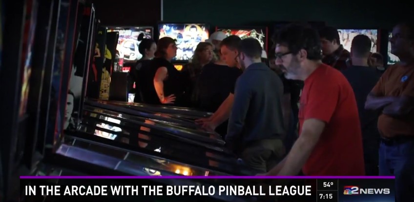 Buffalo Pinball League on NBC2 News
