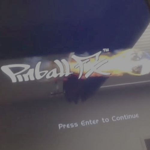 Pinball FX2 on cabinet [MOD]