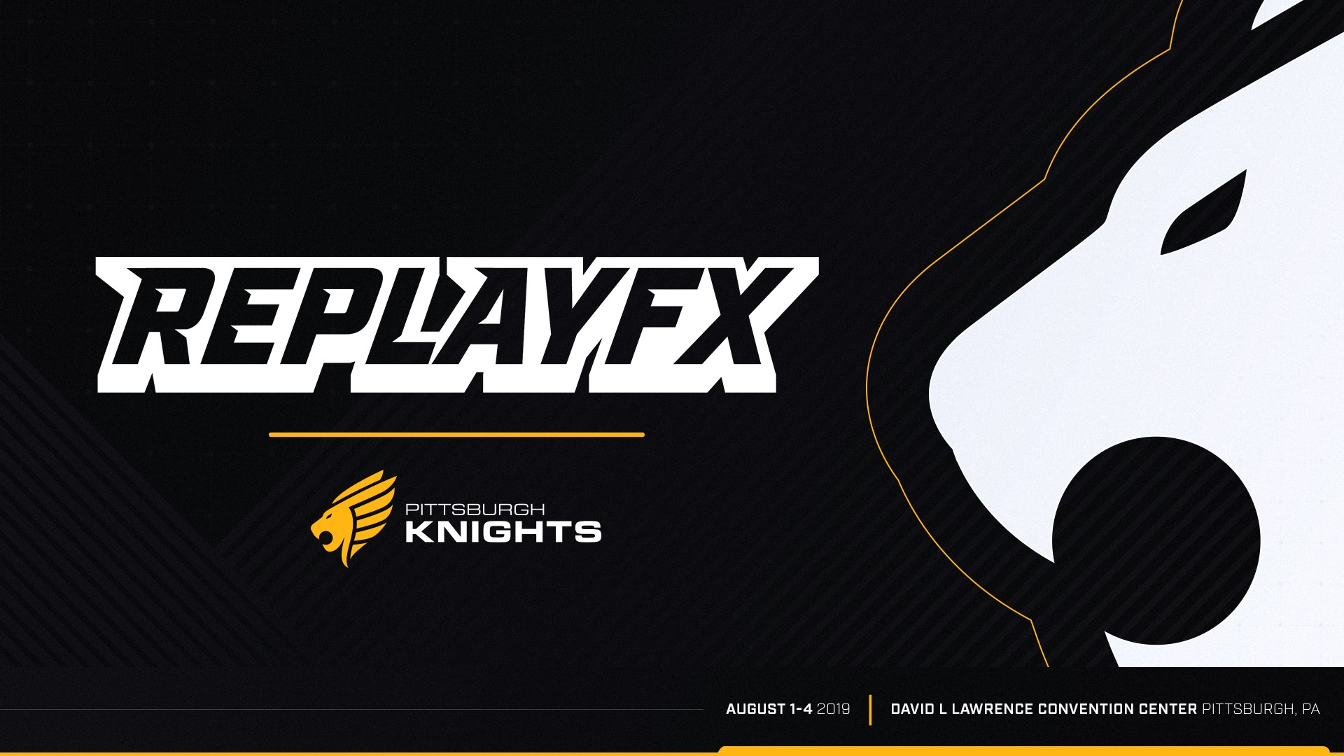 Replay FX partnership with Pittsburgh Knights eSports Team