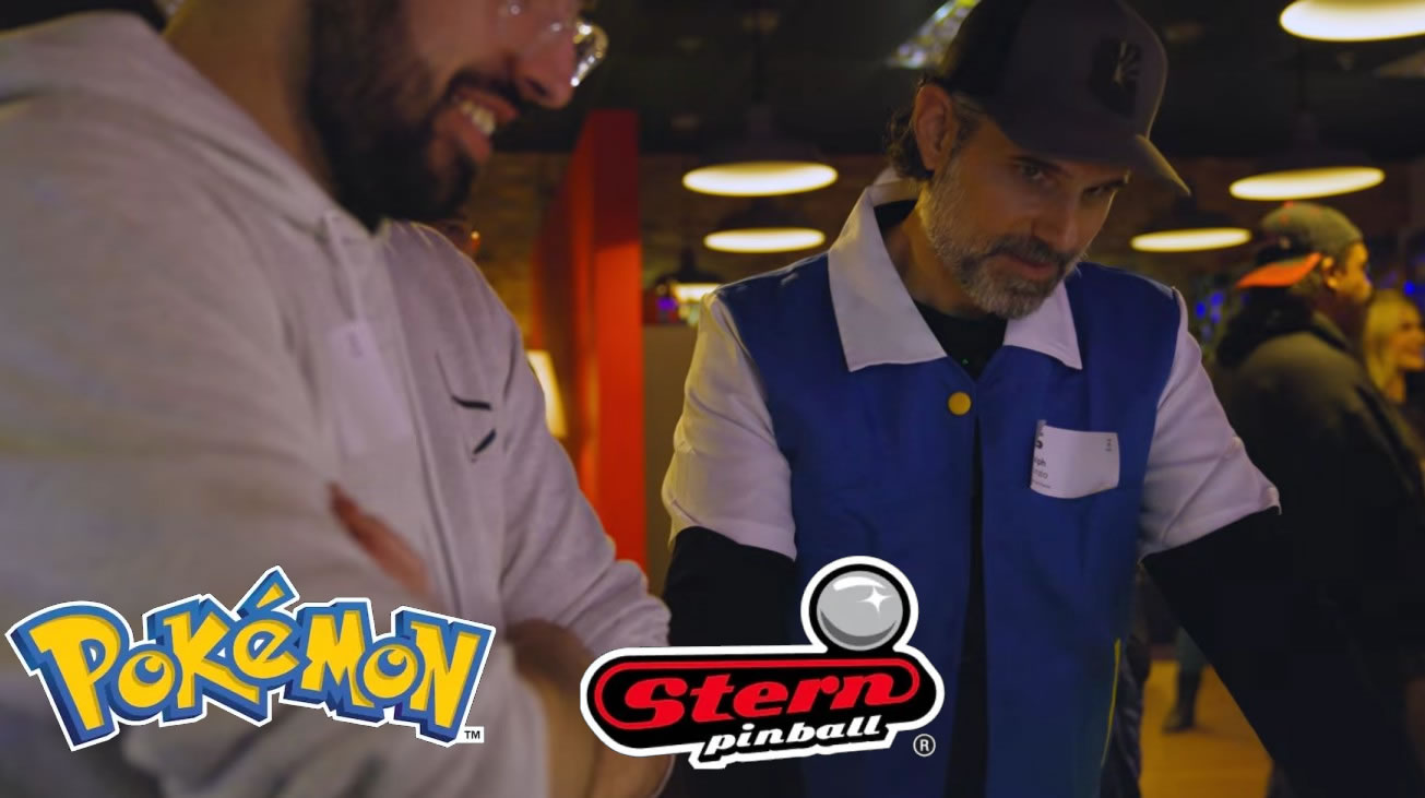 Retro Ralph reviews Stern Pinball Pokémon Media Day