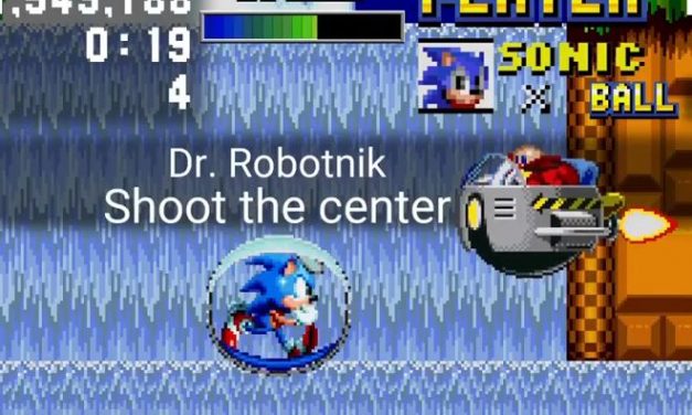 Sonic the Hedgehog Spinball: Sonic Screen Position