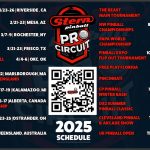 Stern Pro Circuit Schedule (Update January 2025)