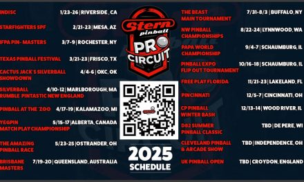 Stern Pro Circuit Schedule (Update January 2025)