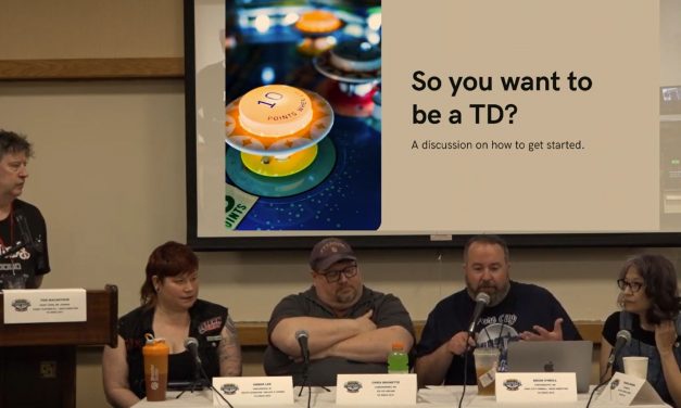 So you wanna be a tournament director?