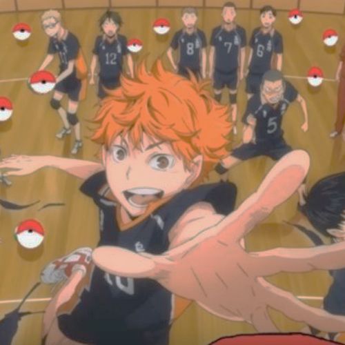 Volleyball Anime <=> Pokemon Pinball
