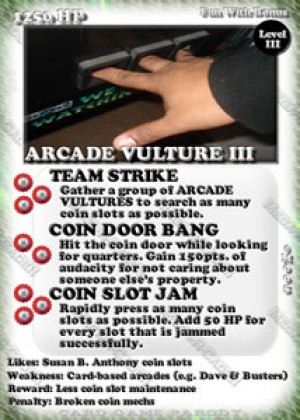 Mega-R-Cade!! – Card #M005 – Arcade Vulture 3
