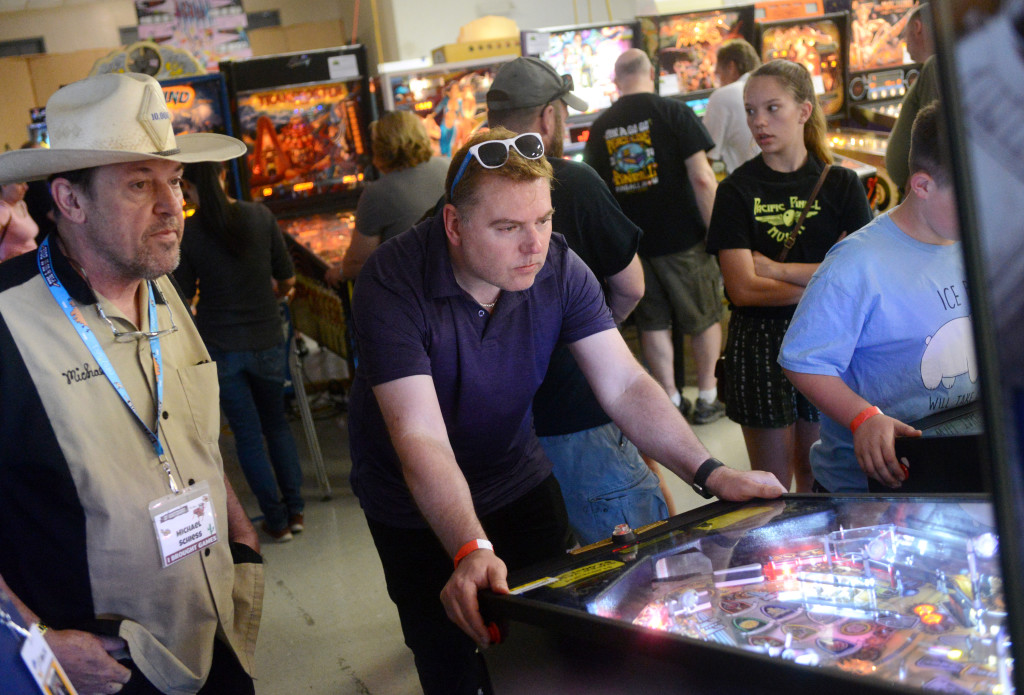 Meanwhile, in Dixon, California | ‘Pinball players go for the flippers’